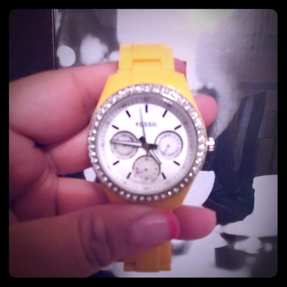 Yello Fossil Watch